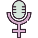 femenine,woman,symbol,signs,girl,microphone,sign,female,venus,gender,feminism,womens voice